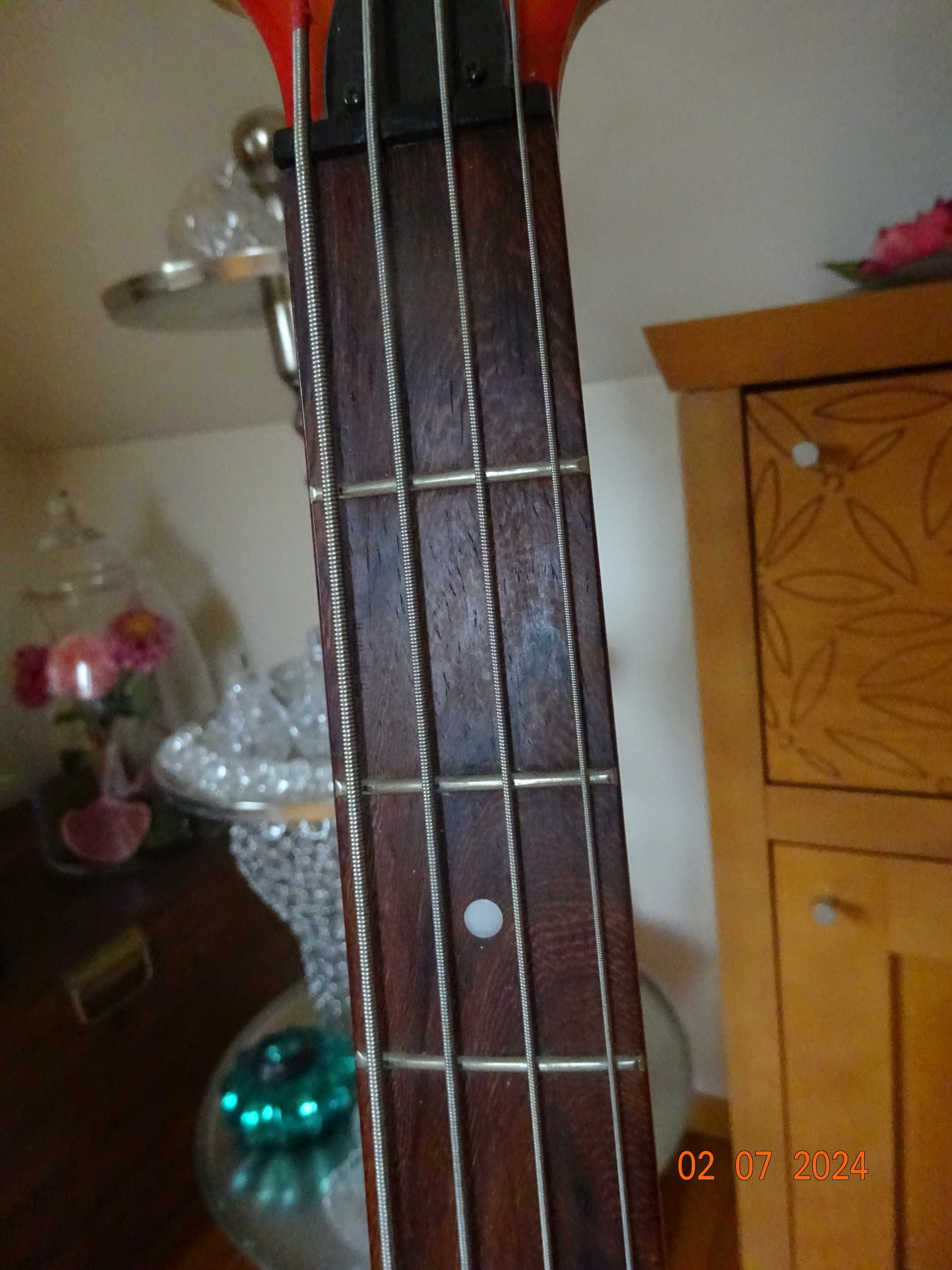 Gitara basowa Vintage V990 SQM bas aktywny