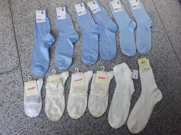 12 pares de meias