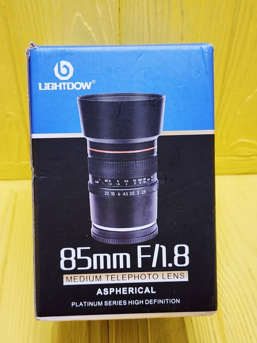 Портретный объектив Lightdow  85 мм F1.8 для Canon R