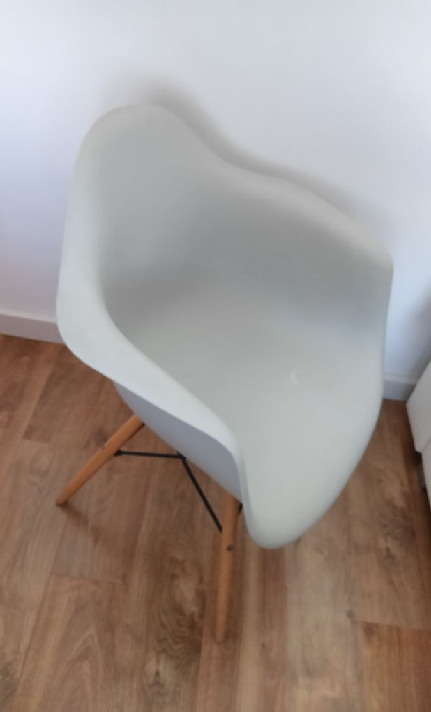 Krzesło nowoczesne szary krzesło modern