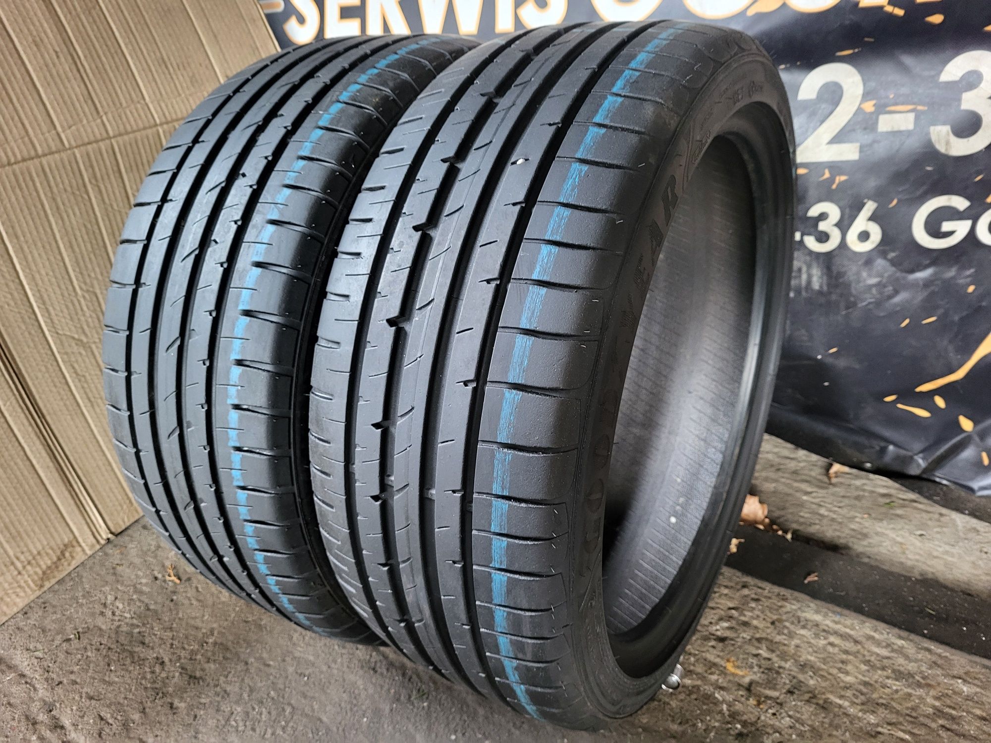 Opony letnie 225/40/18 Goodyear 21rok 6,4mm RunFlat