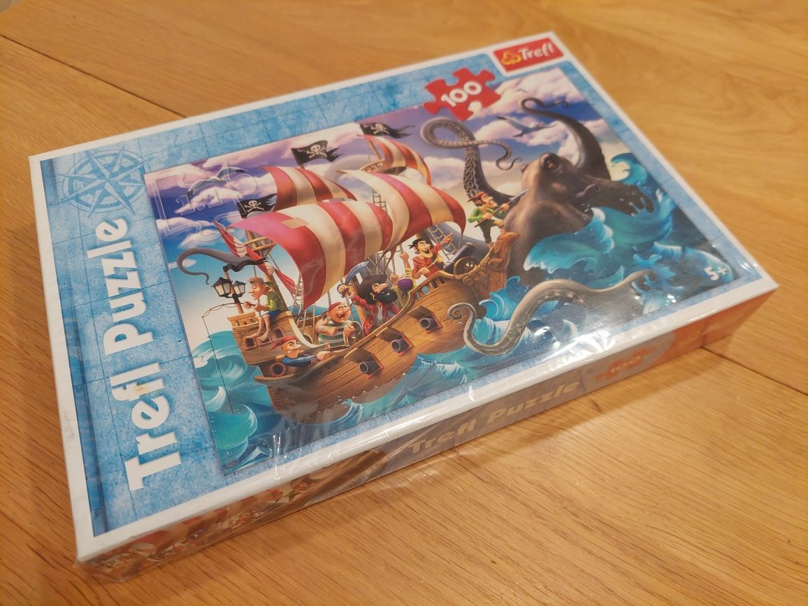 Puzzle Trefl piraci 100 elementów 5+