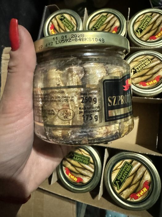 107 грн/шт Шпрот MK в банці