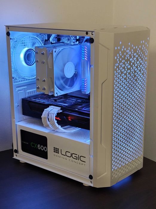 Ryzen 5 3600, RX Vega 56 8GB, 16GB RAM, SSD - komputer do gier z RGB