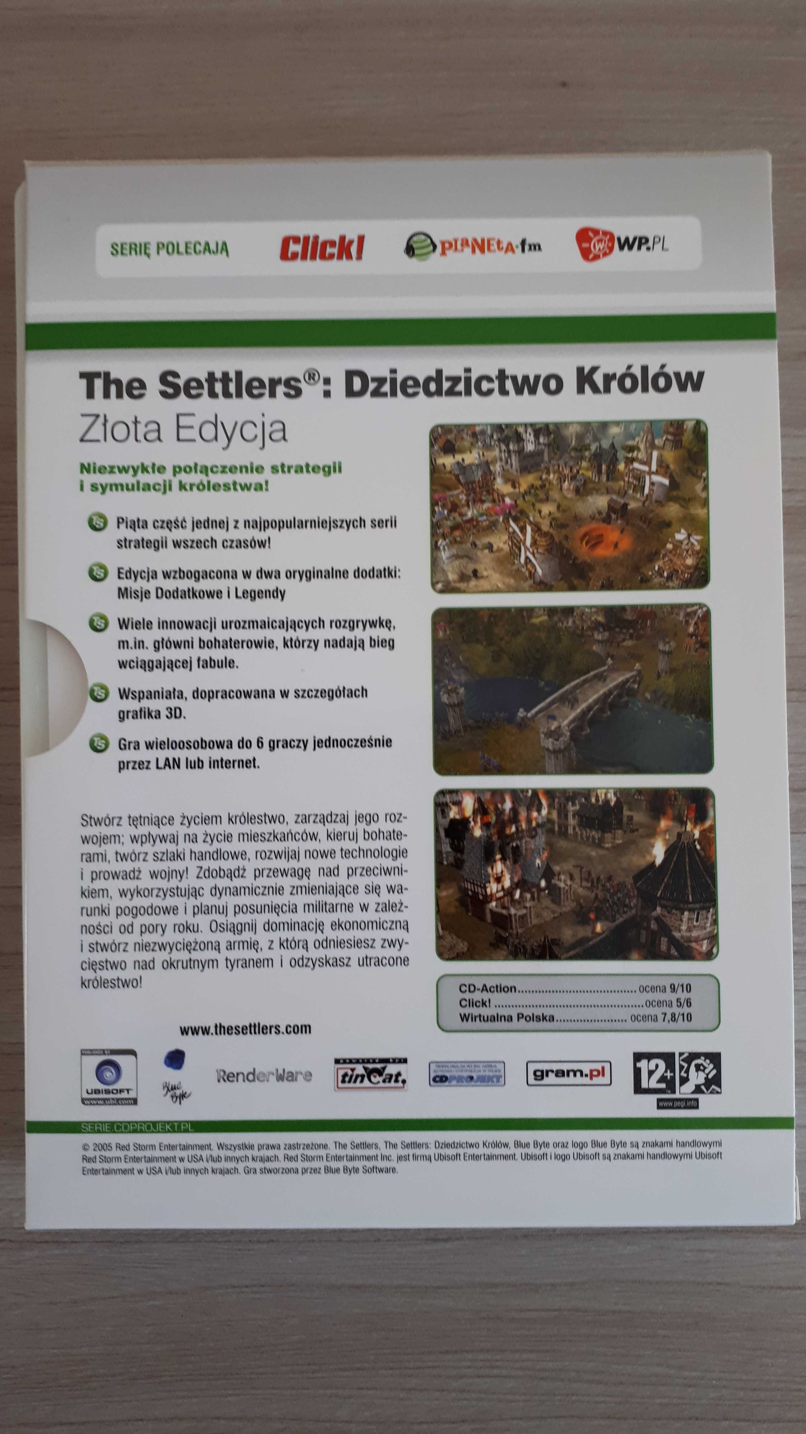Gra The Settlers V Dziedzictwo Królów Złota Edycja PC PL