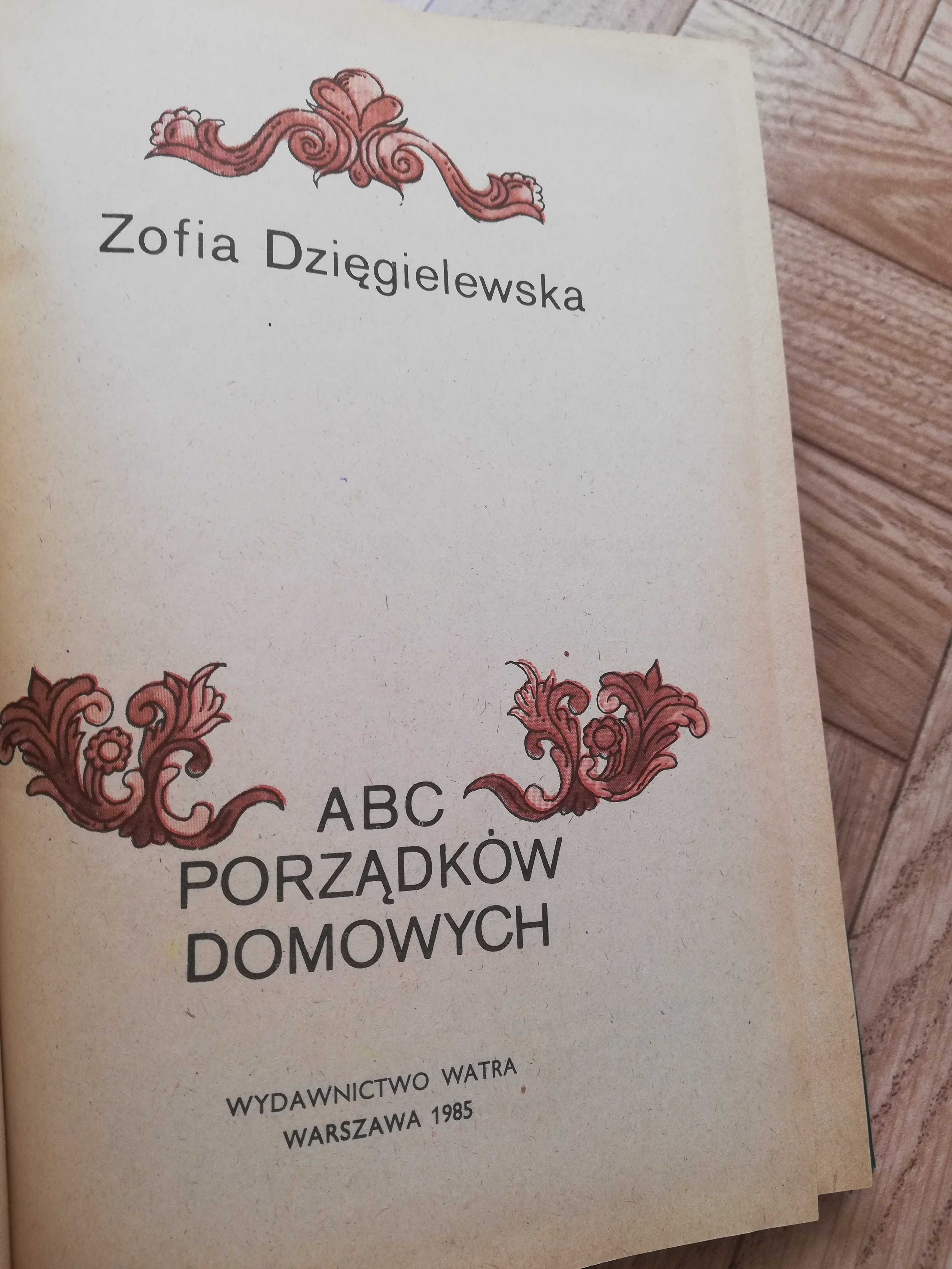 ksiazka/poradnik: ,,ABC porzadkow domowych"