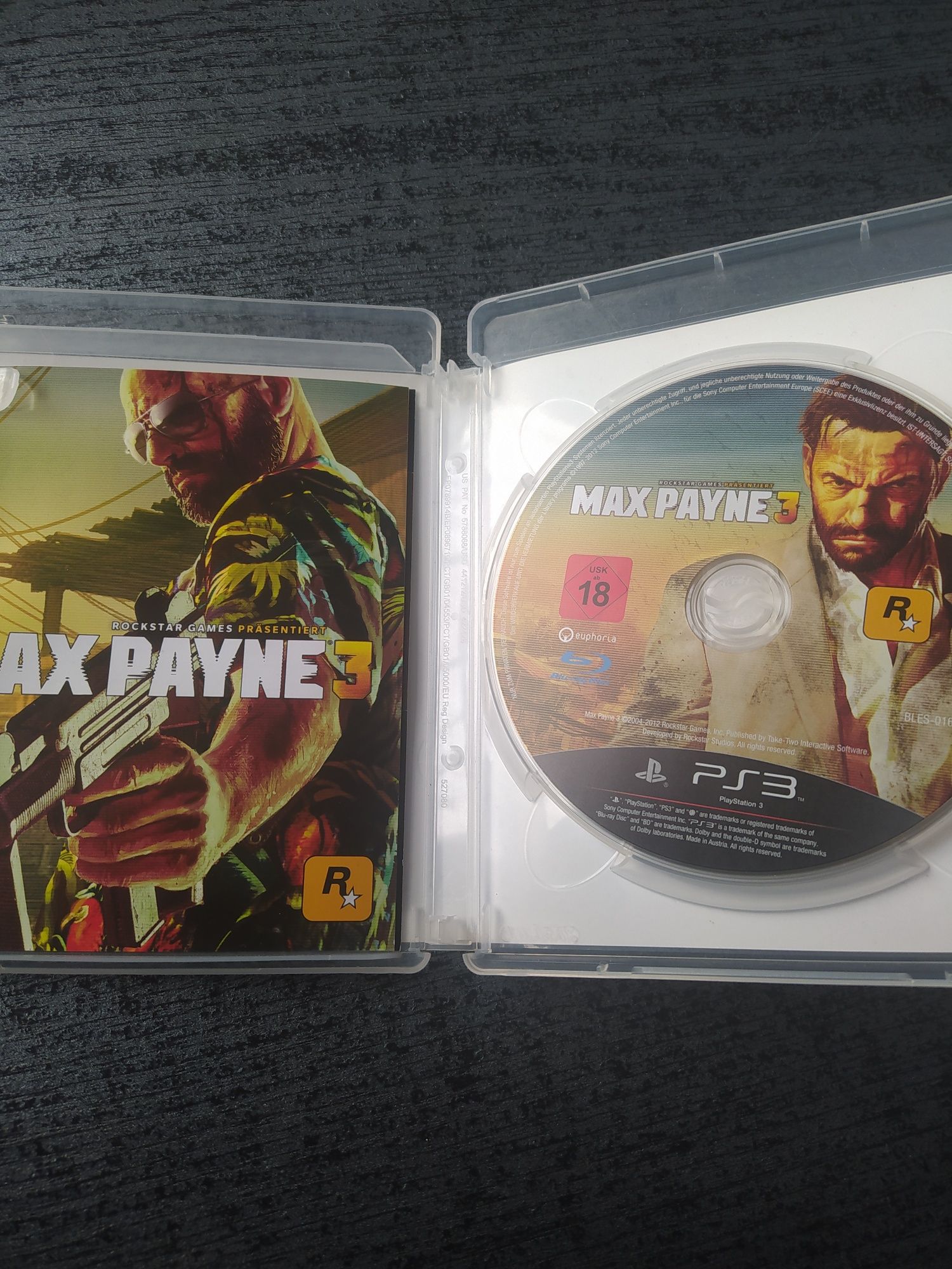 Max Payne 3 ps3 bdb stan
