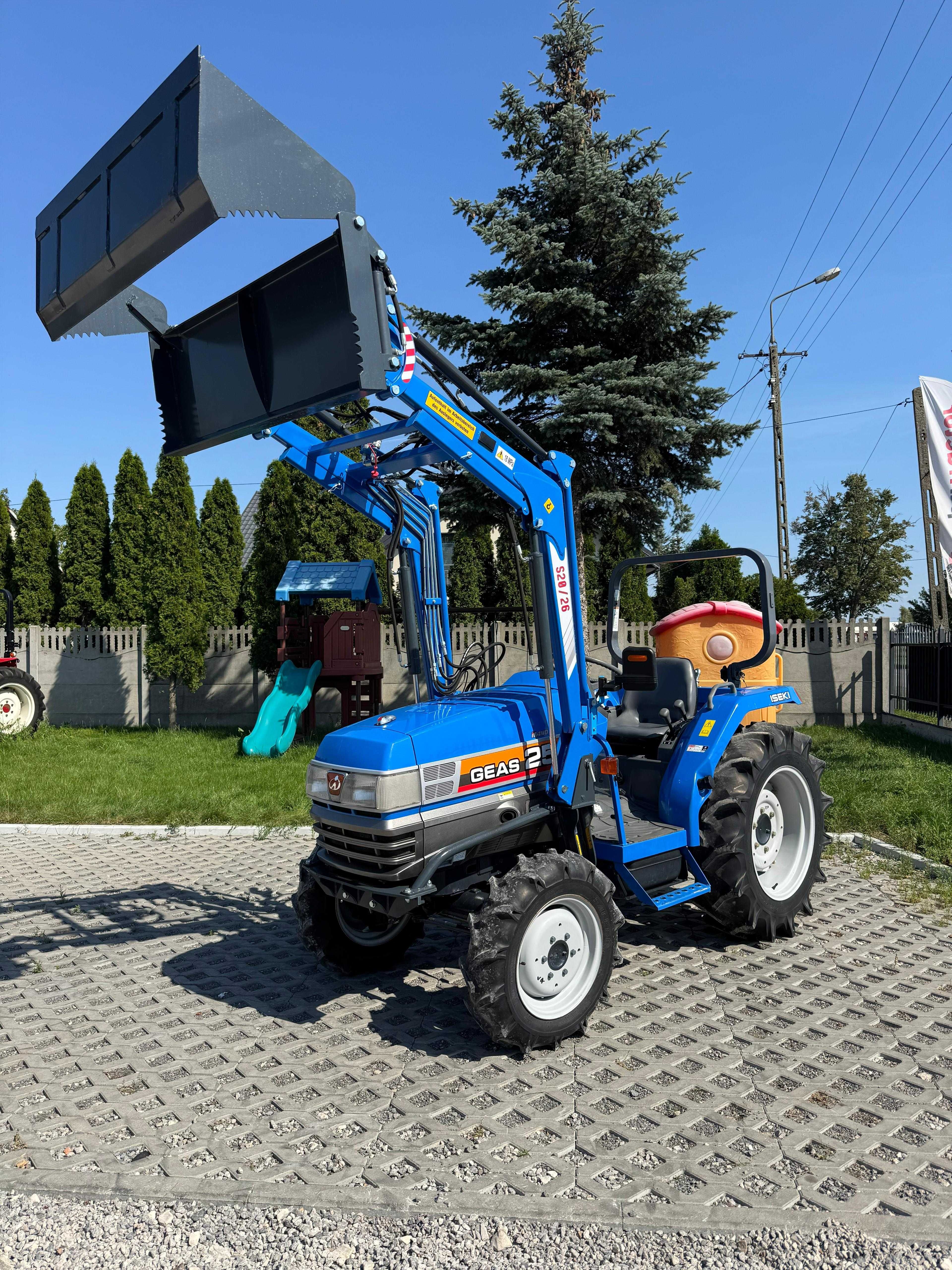 ISEKI Geas 25, 25koni, MANUAL,4x4, Wspomaganie, Rewers, zarejestrowany