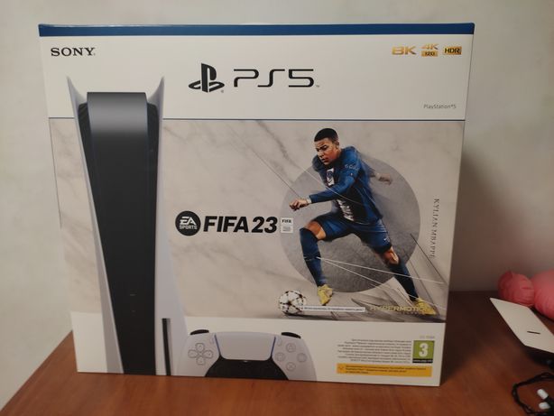 (2 штуки) Ігрова приставка PlayStation 5 + PS5 FIFA 23 (код)