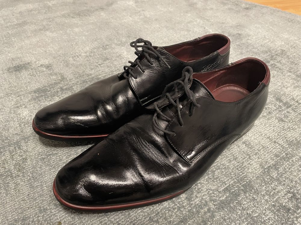 Buty półbuty recman skora 40 41 eleganckie garnituru