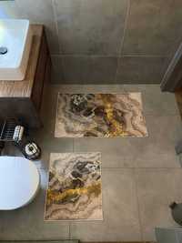 Набір килимків для ванної кімнати типу картини