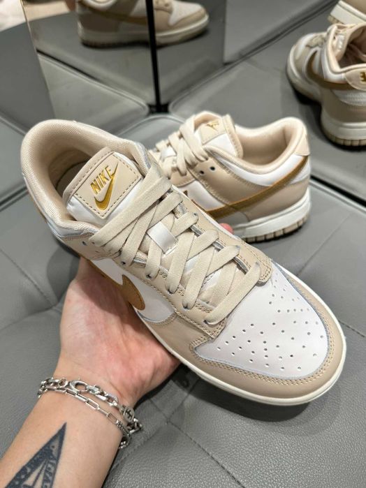 "Buty Trampki" Nike_Dunk Low Phantom Metallic Gold_R.37.5