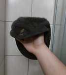 czapka beret berecik beanie L large Kangol damska męska unisex szara s