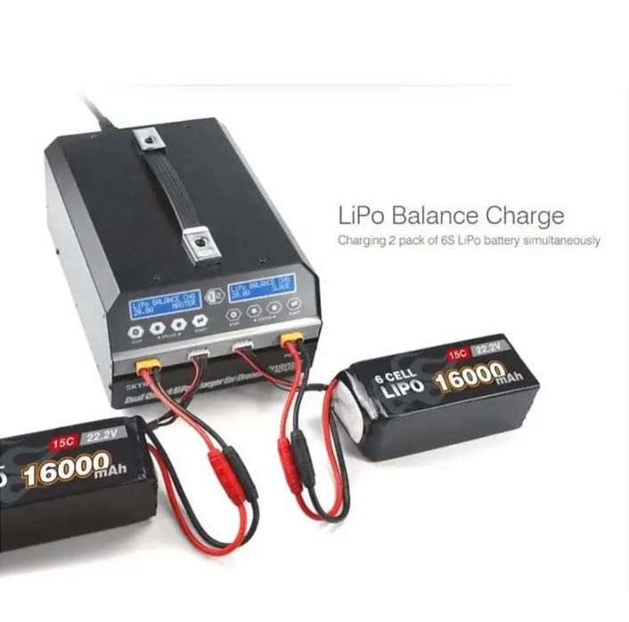 Двоканальний зарядний пристрій SkyRC PC1080 2x540W 20A