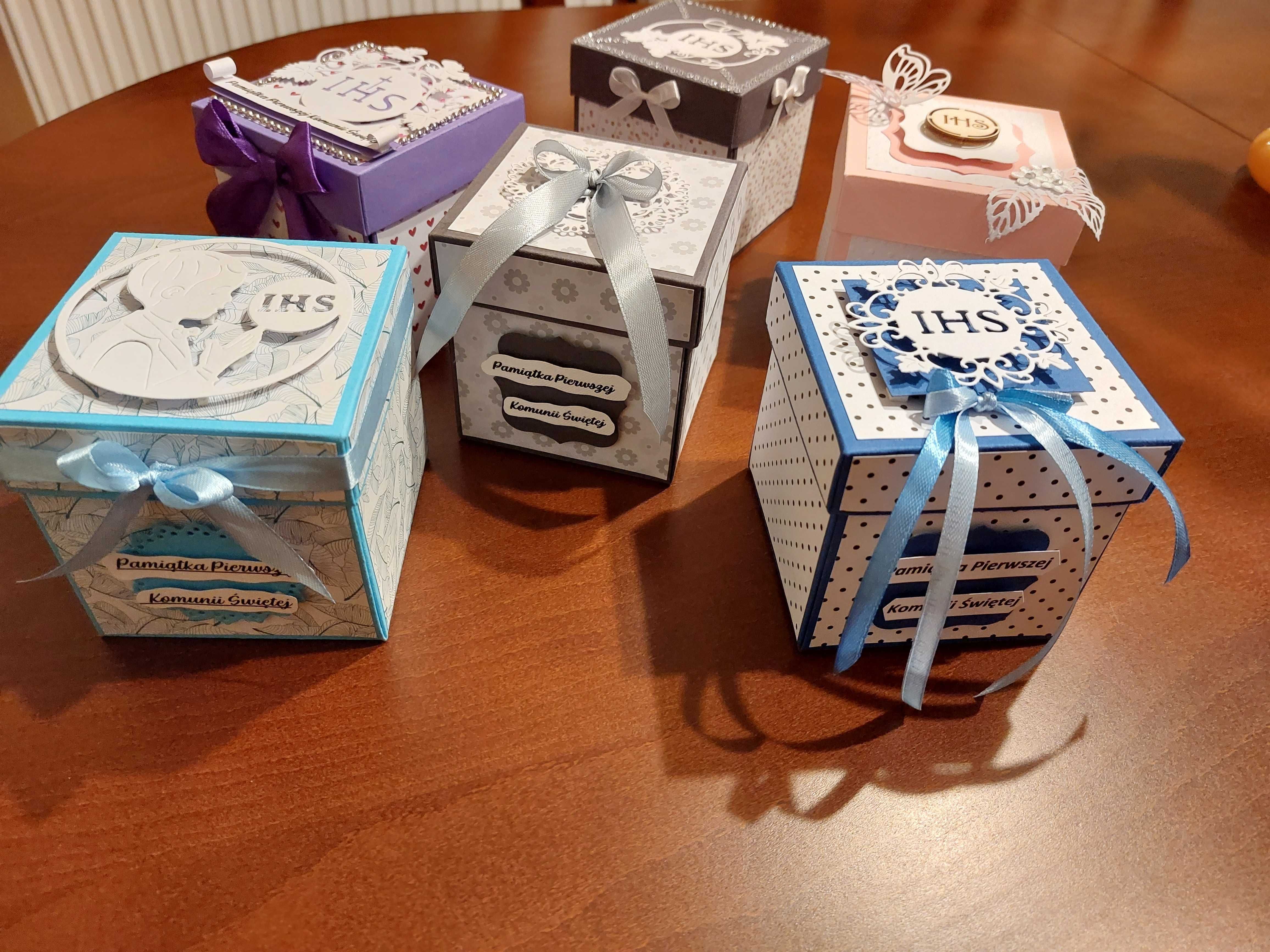 Promocja!! Exploding box Pierwsza Komunia Święta