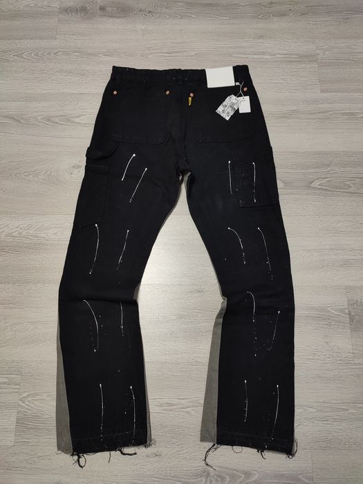 GALLERY DEPT flared jeans paint | флеред джинсы фларед джинси клеш