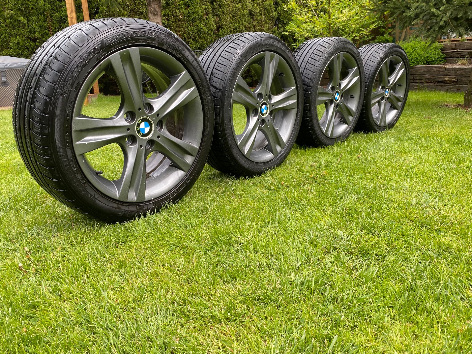 Felgi BMW 5x120 R17 7,5J et37  shadow chrome