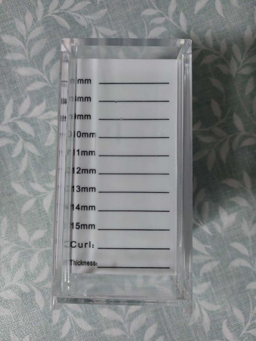 Materiais para extensões de pestanas