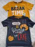 Conjunto de 2 T-shirts e calções da TucTuc