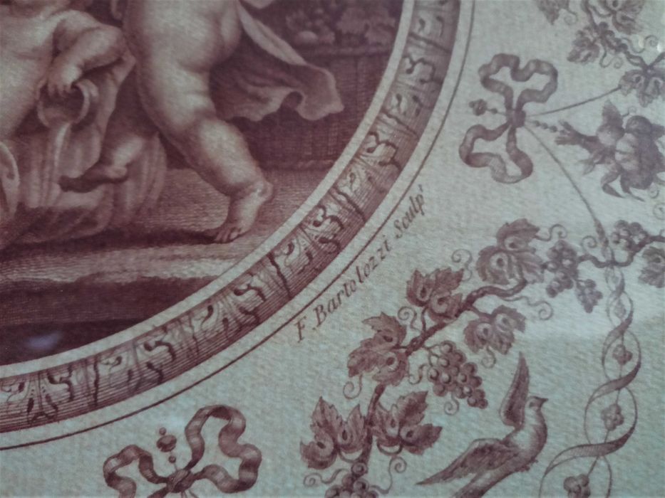 Gravura F. Bartolozzi Séc XVIII 1