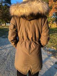 Kurtka parka khaki roz. 34