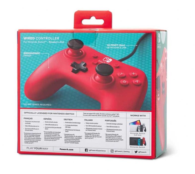 Nintendo Switch OLED + Comando [SELADA]