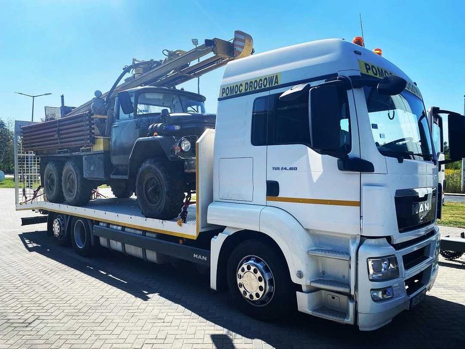 Laweta, Pomoc Drogowa, Holowanie, Transport Ciągników, Maszyn 15T