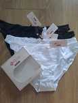 4x Majtki damskie Atlantic, rozmiar XL, mini bikini