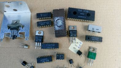 Радиодетали остатки транзисторы мс 80-х годов