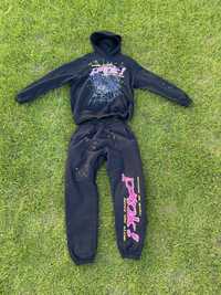 Dres tracksuit sp5der p!nk pink spider