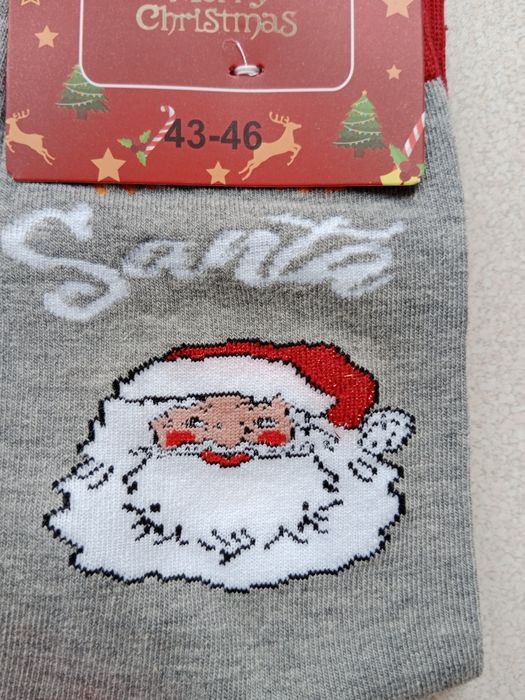 Skarpetki męskie świąteczne 43/46