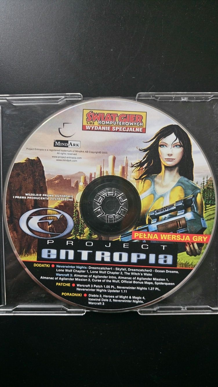 Project Entropia gra komputerowa PC oryginał PL