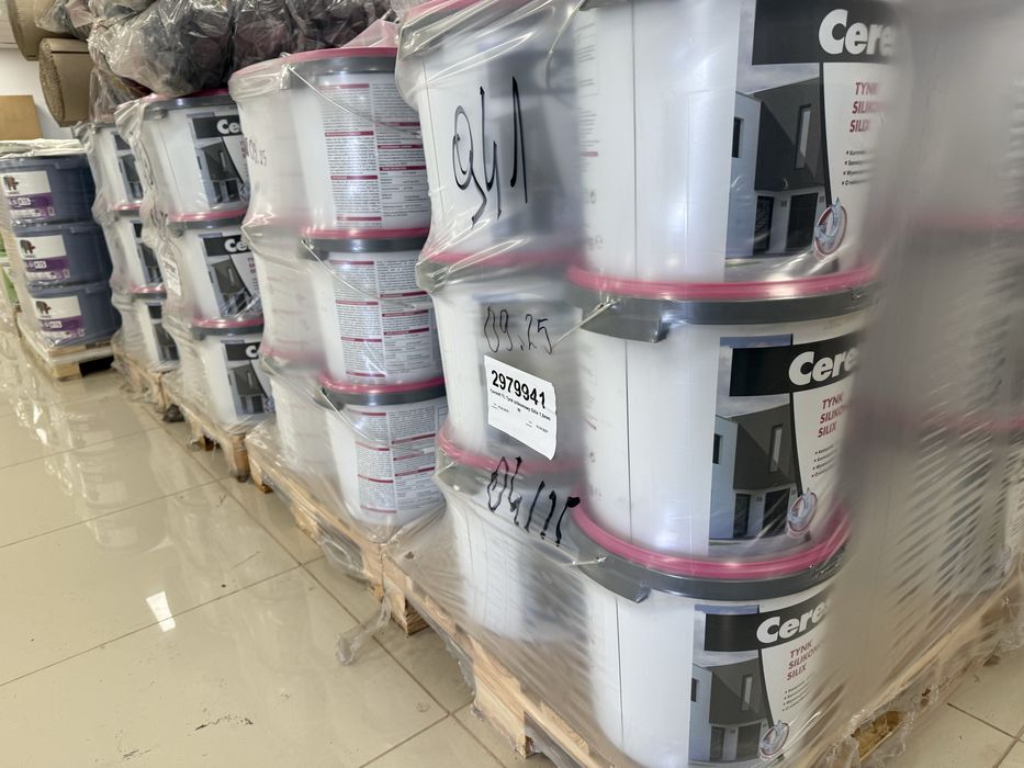 Tynk Silikonowy FF Ecoline 25kg 1,5mm Caparol Ceresit Baumaster Sisi