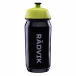 Sportowy bidon Radvik SLUKK 600ml - black/sulphur spring