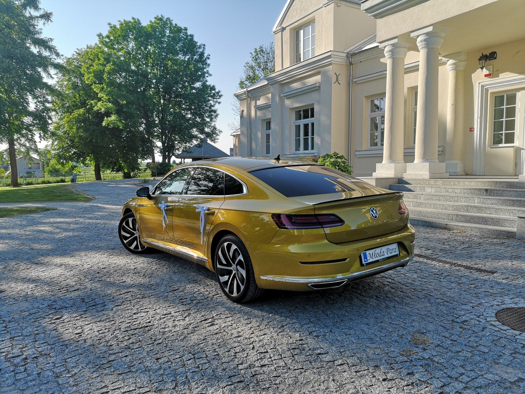 Auto do ślubu VW Arteon