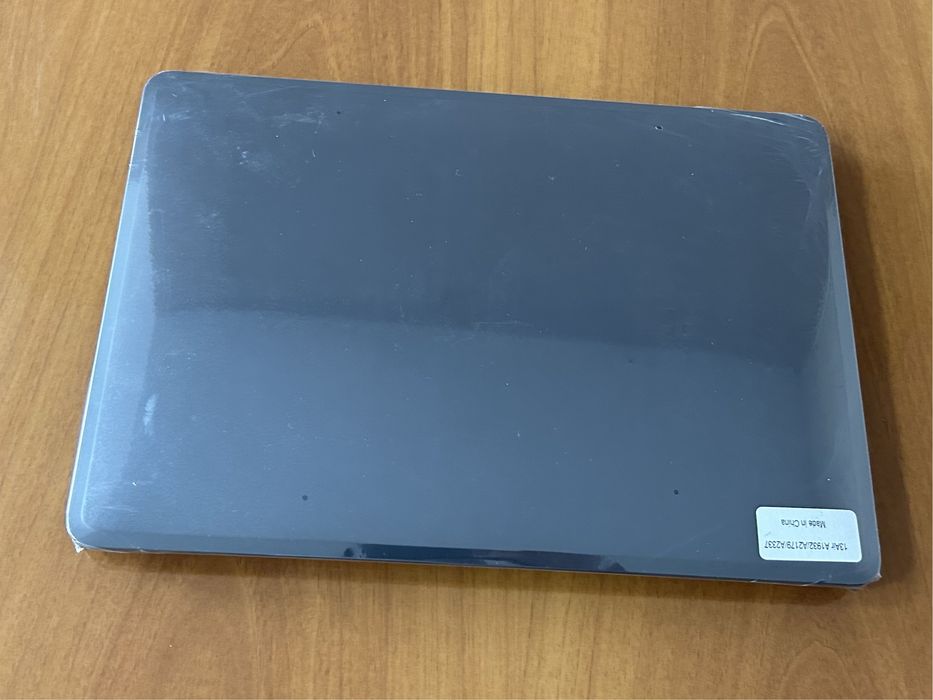 Чехол для Macbook 13 темно серый + защита экрана и клавиатуры