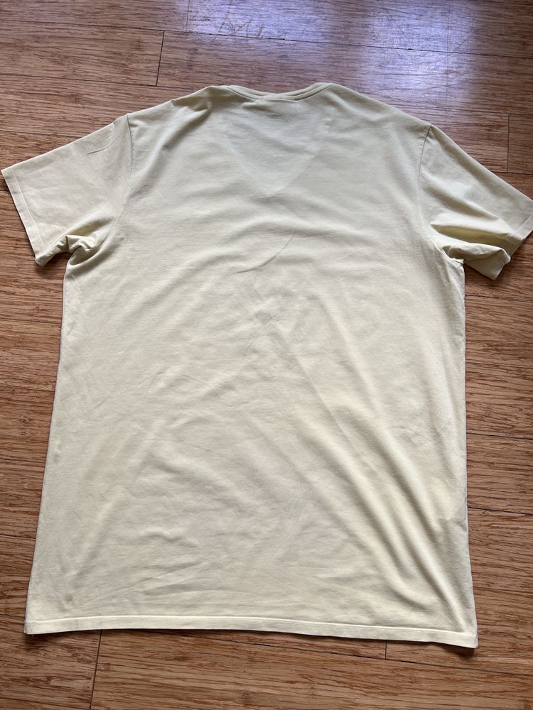 T-Shirt LACOSTE 2 szt w serek żółta i fioletowa rozm 36-38-40