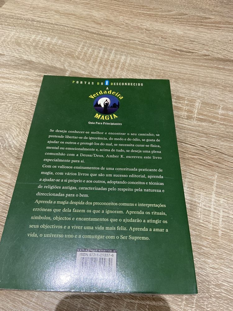 A verdadeira magia  livro novo