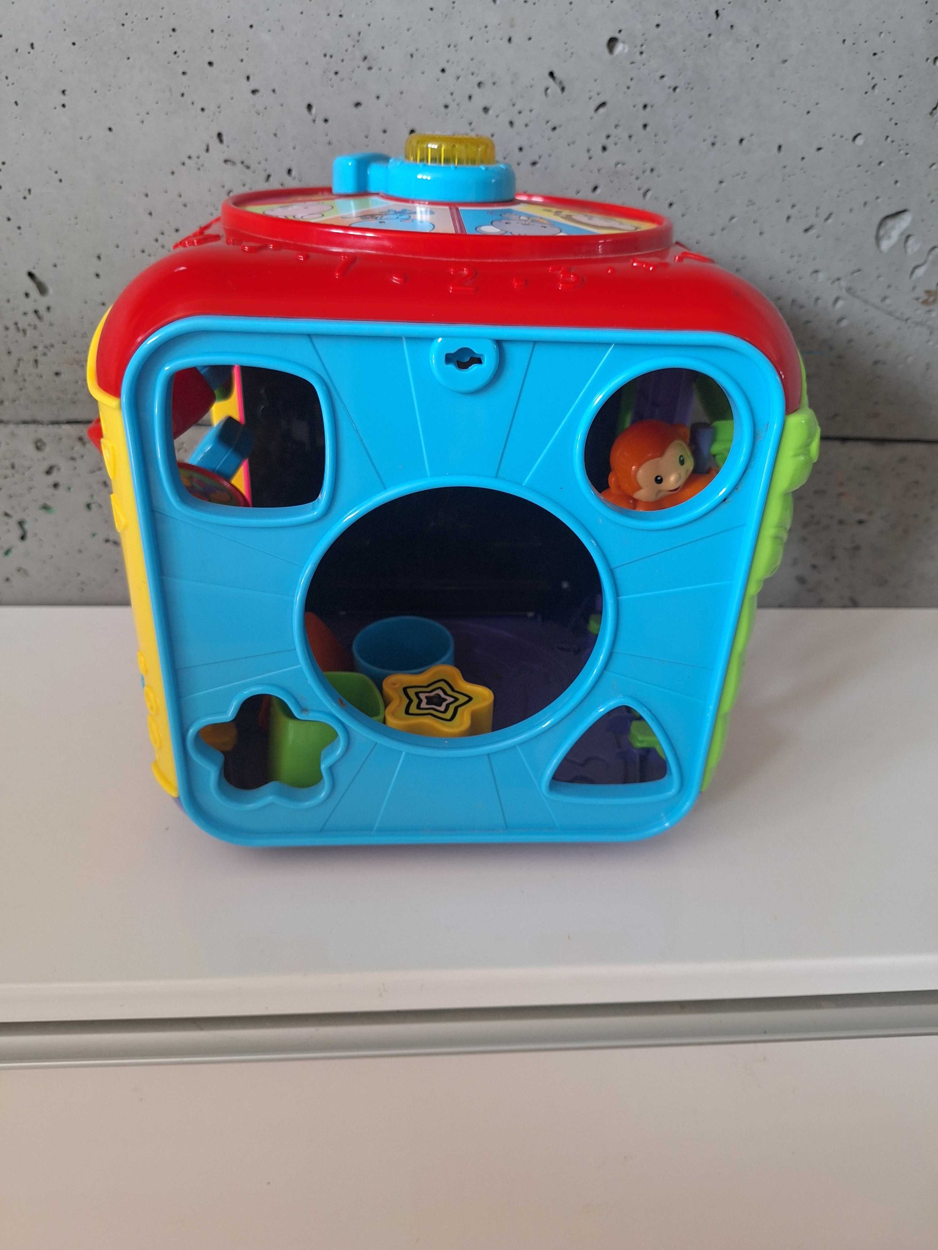 Vtech zabawka interakrywna,  kostka edukacyjna
