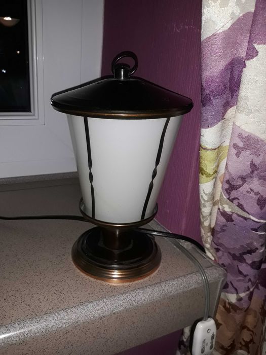 Vintage stara lampka lampion PRL 1976 rok Riga