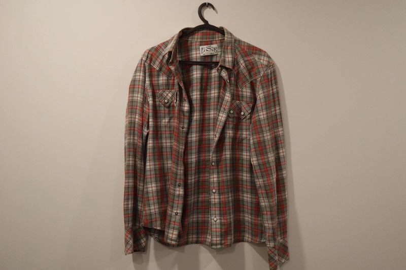 Camisa aos quadrados da Levi’s