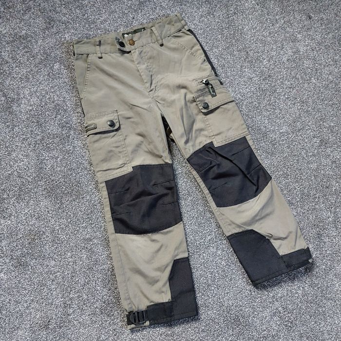 Spodnie dziecięce plenerowe myśliwskie letnie Pinewood Outdoor 116