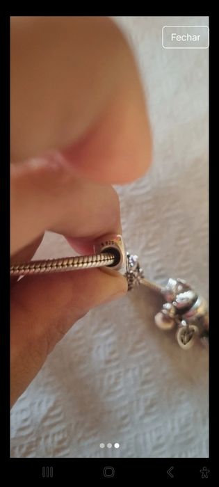 Conta coração irmã - Pandora