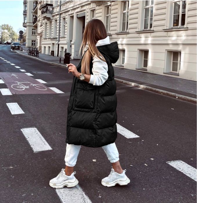 Женская удлиненная жилетка/Жіночий подовжена жилетка DV