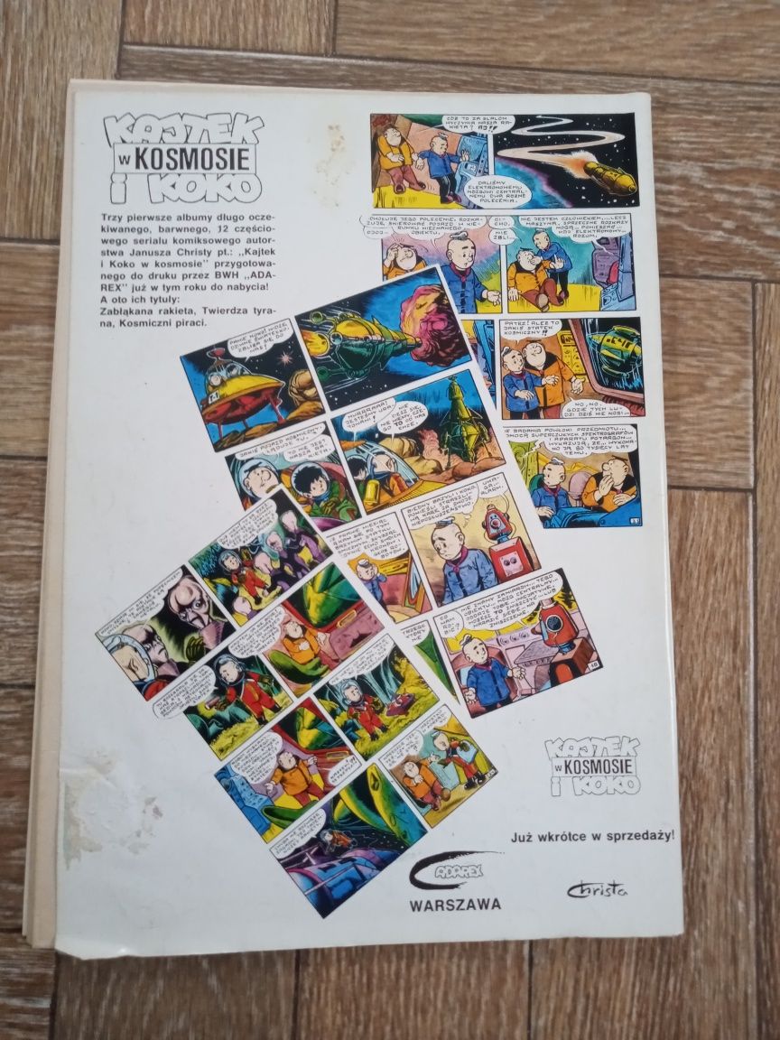 Komiks z serii Kajtek i Koko "Pojedynek z Abrą".
