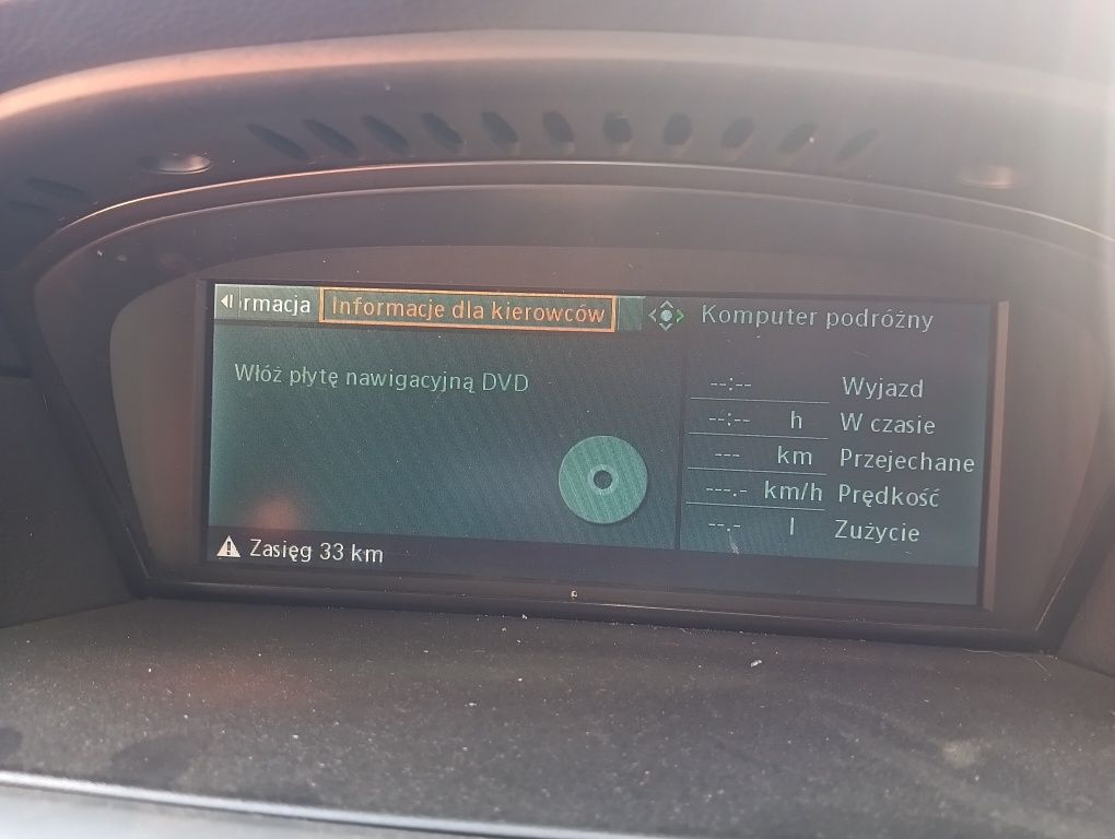 BMW E61 E60 E63 E64 POLSKIE MENU radio CCC duża navi nawigacja DVD CIC