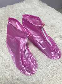 Бахилы от дождя, Чехол для обуви силиконовый, бахилы с подошвой