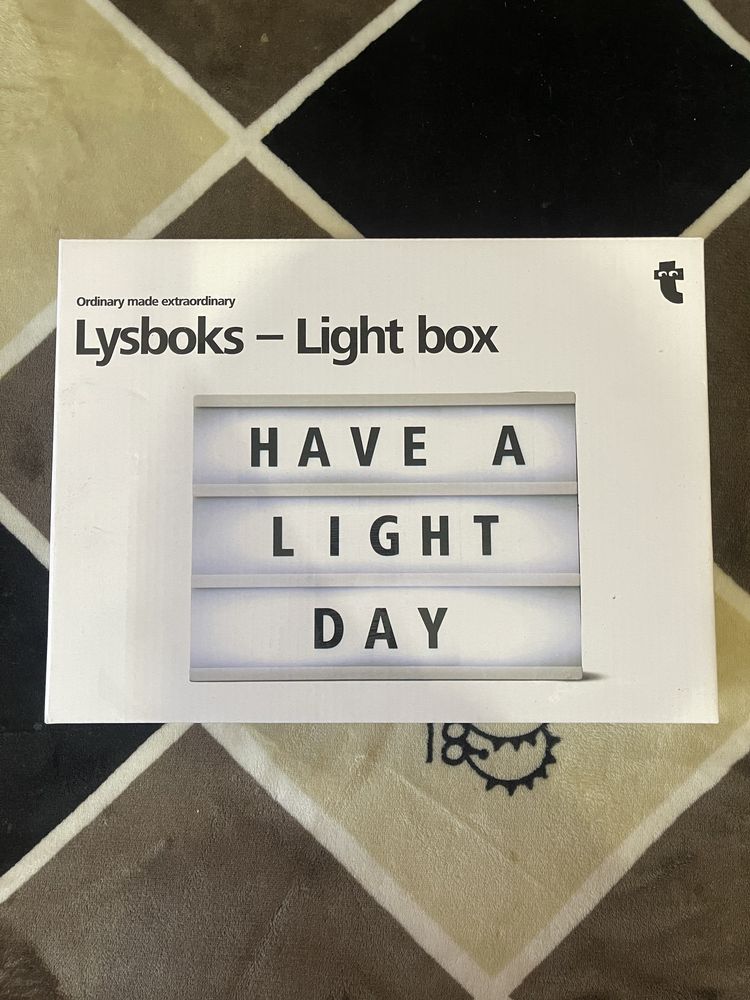 Light box лайтбокс новий 30х22см