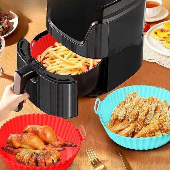 Silikonowy Wkład do Frytkownicy Beztłuszczowej Wielorazowy Zestaw 3szt
