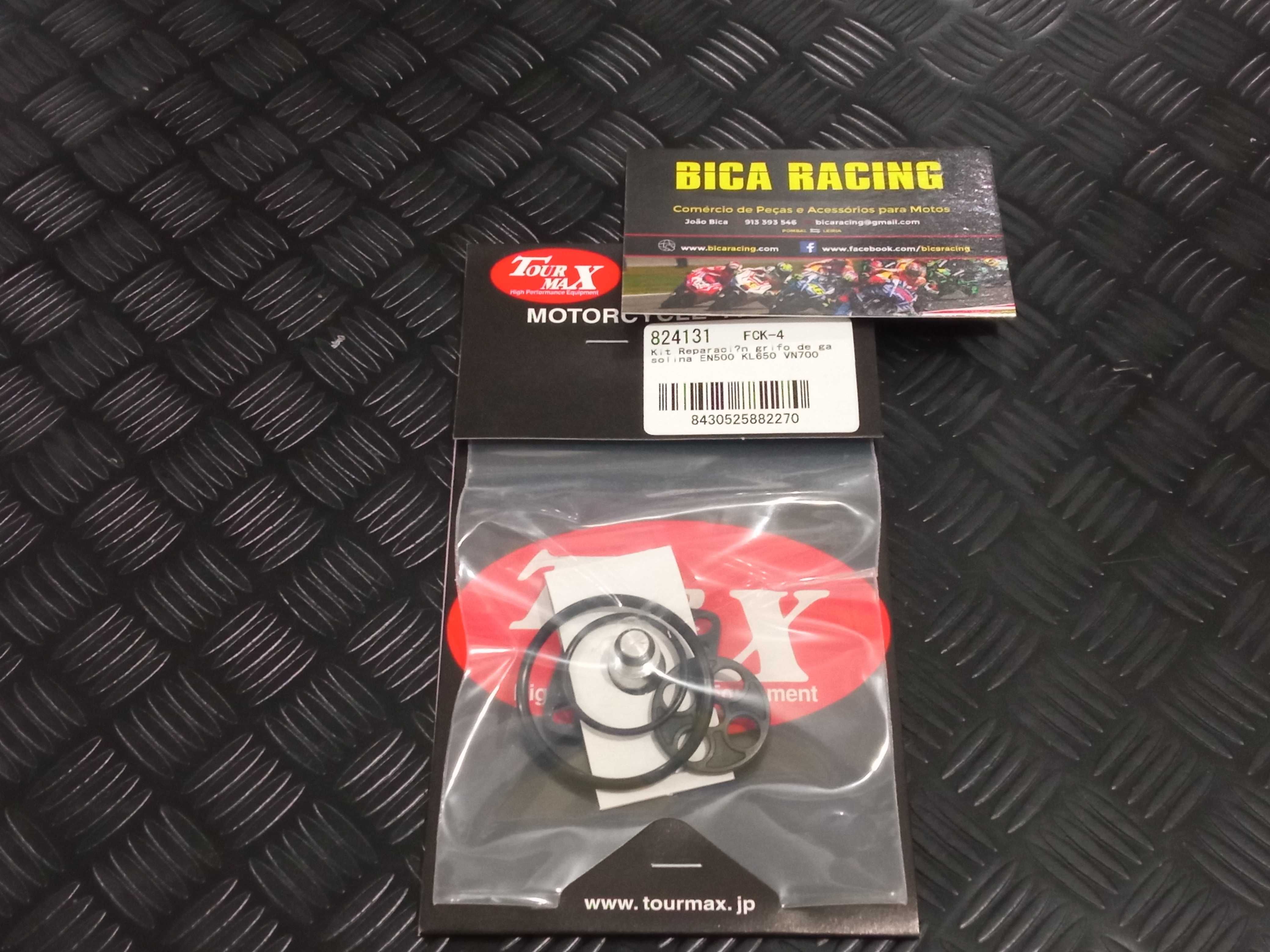 Kit reparação torneira gasolina Tourmax Suzuki Yamaha Honda kawasaki